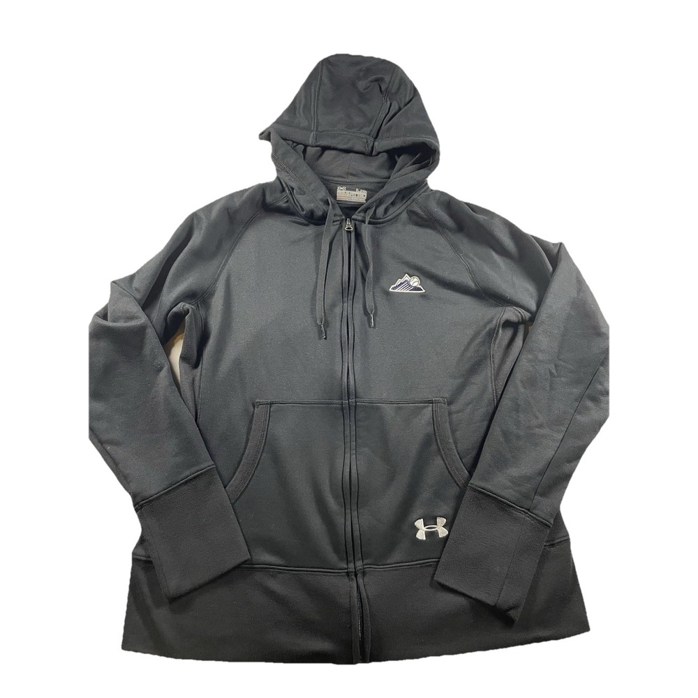 Under Armour Full Zip Semi Fitted Jacket Colorado Rockies Women's Sz Large